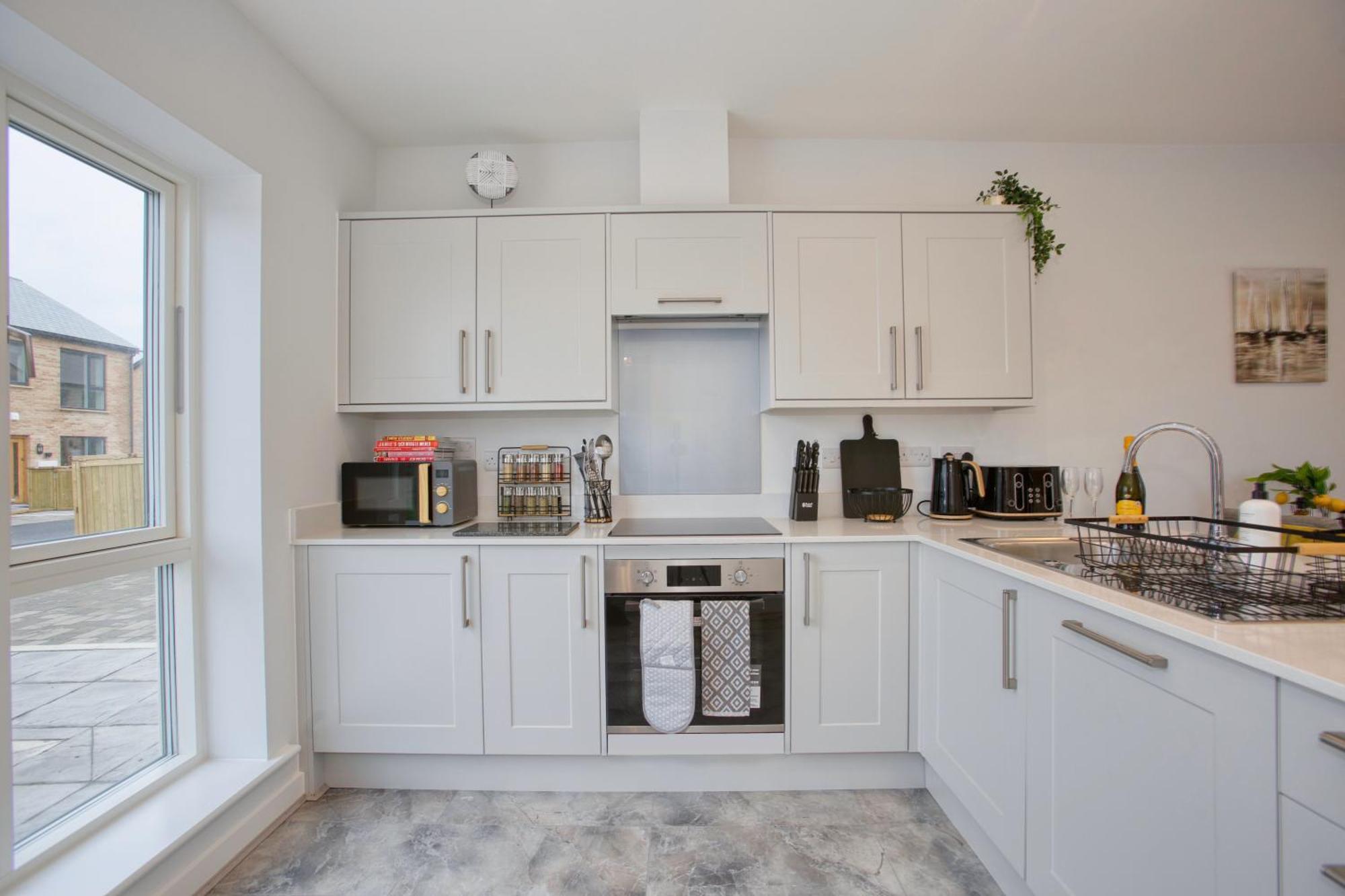 St Ives Bay - Immaculate Brand New 3Bed - Free Parking - Beach - Wifi Hayle Exterior foto